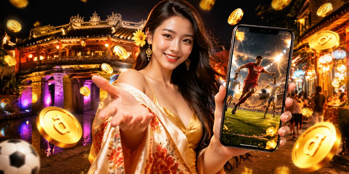 Khung cảnh sòng bài và cá cược trực tuyến tại Việt Nam ban đêm